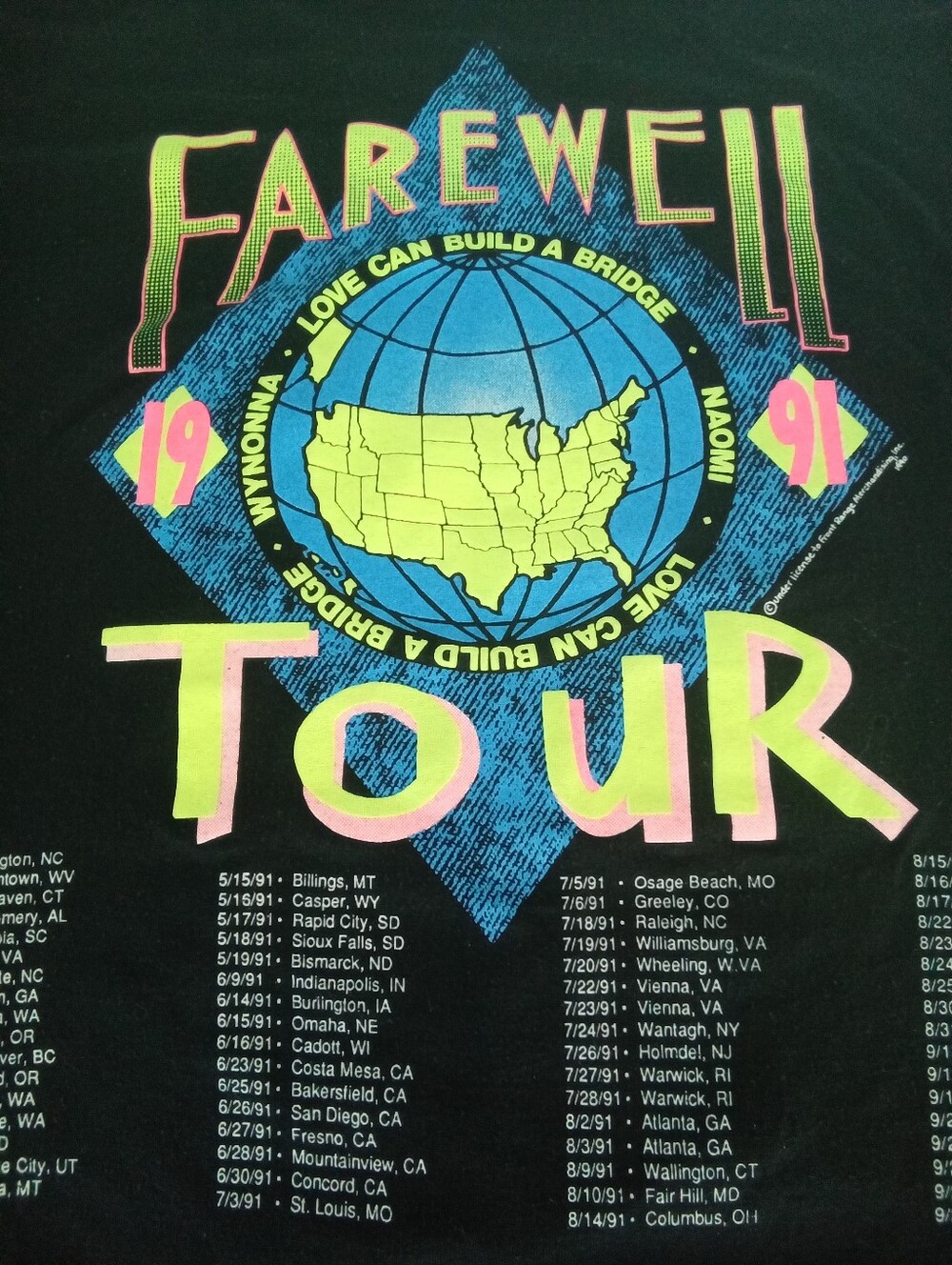 Vintage The Judds Farewell Tour Graphic Tee - Picture 4 of 9